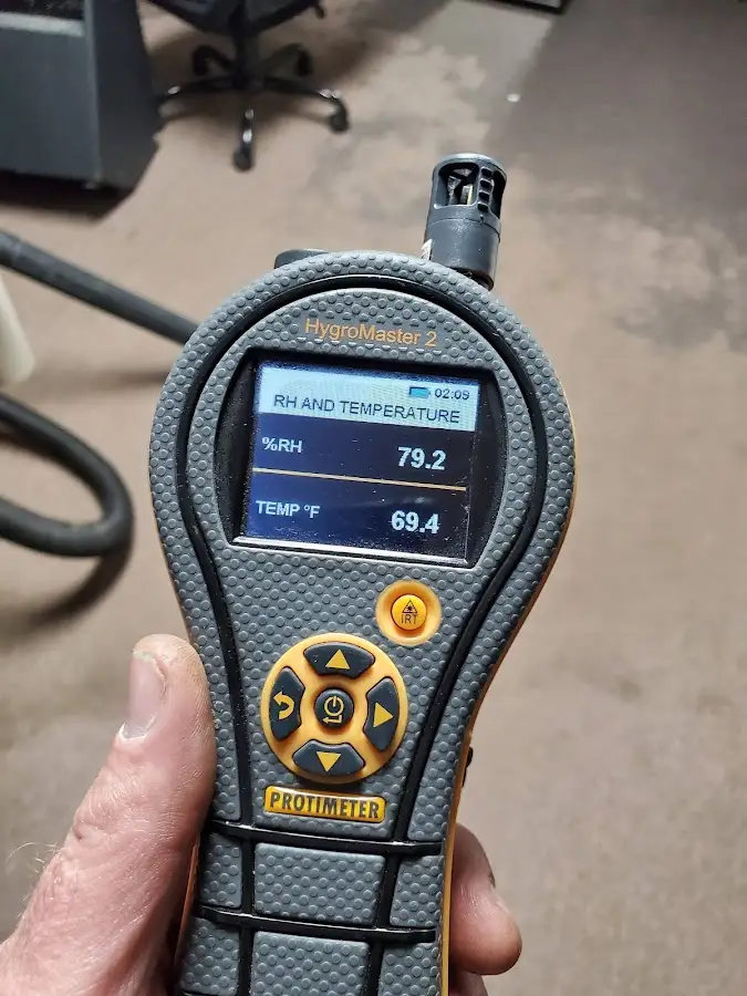 Moisture meter humidity assessment for Mold Remediation & Removal in Woodlawn